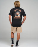 THE MAD HUEYS Kegs Kelly SS Tee - BLACK