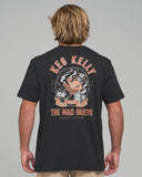 THE MAD HUEYS Kegs Kelly SS Tee - BLACK