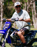THE MAD HUEYS H Series Split Tee - FADED DUST