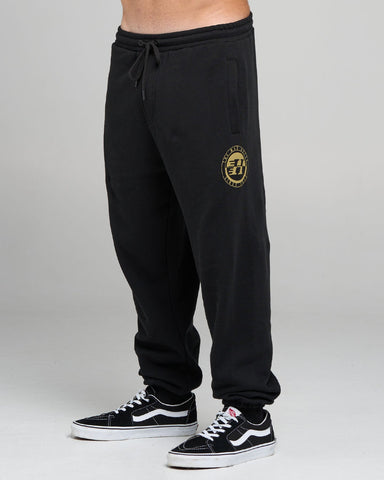 THE MAD HUEYS H Series Trackpant -BLACK