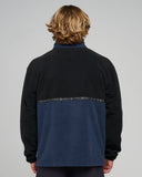 THE MAD HUEYS Tidal Quarter Zip - NAVY