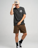 THE MAD HUEYS Surf Hueys Short Sleeve Tee - VINTAGE BLACK