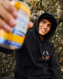 THE MAD HUEYS Anchor Management Pullover - BLACK