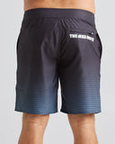 THE MAD HUEYS Foaming Shark Boardshort 19" - BLACK