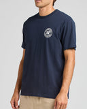 THE MAD HUEYS H Series Short Sleeve Tee - NAVY