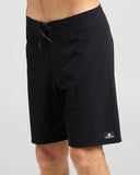 THE MAD HUEYS Life 19" Boardshort - BLACK