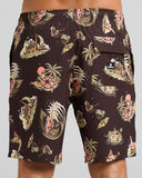 THE MAD HUEYS - Frothin Out 19" Swim Volley Short