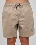 THE MAD HUEYS Skull Anchor Youth Volley 15' - TAUPE