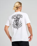 THE MAD HUEYS Sailor Anchor SS Tee - WHITE