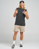 THE MAD HUEYS Hueys Good Life Muscle - BLACK
