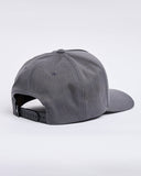 THE MAD HUEYS Ship Wheel Beers Twill Snapback - CHARCOAL