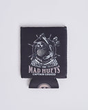 THE MAD HUEYS Captain Ship Faced Stubby Cooler - BLACK
