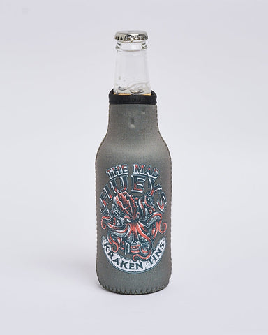 THE MAD HUEYS Kraken Port Hole Tall Stubby Cooler - OLIVE