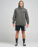 THE MAD HUEYS Hueys Good Life Hooded Pullover - CHARCOAL