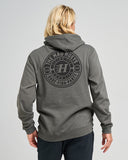THE MAD HUEYS Hueys Good Life Hooded Pullover - CHARCOAL