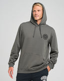 THE MAD HUEYS Hueys Good Life Hooded Pullover - CHARCOAL