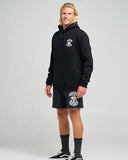 THE MAD HUEYS Ahoy Fkrs Storm Hooded Pullover - BLACK