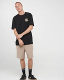 THE MAD HUEYS Get Ya Ship Short Sleeve Tee - BLACK