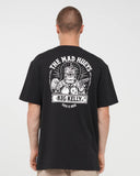 THE MAD HUEYS Such Is Kelly Short Sleeve Tee - BLACK