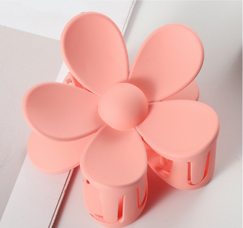CLASSICS 77 - Matte Pink Daisy Hair Clip