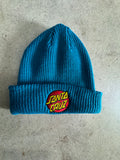 SANTA CRUZ - Classic Dot Patch Beanie - TEAL