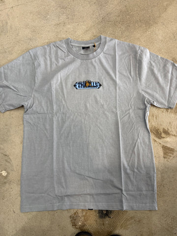 THRILLS Eyes In The Grass Oversize Fit Tee - SMOG