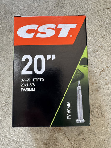 CST BMX Tube - PV 20" x 3/8 - 60mm Valve
