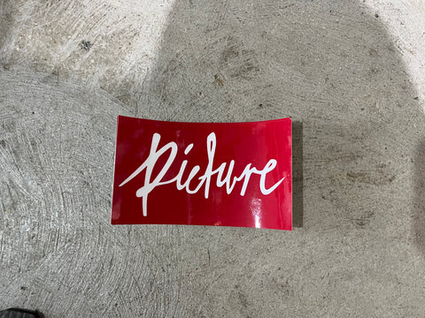 PICTURE  - Sticker - RED