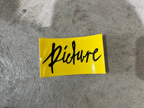PICTURE  - Sticker - YELLOW