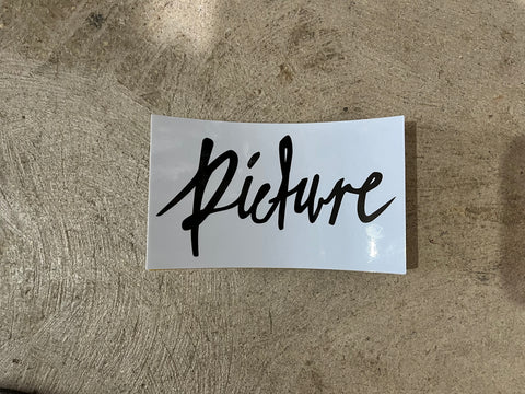 PICTURE - Sticker - WHITE