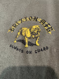 BRIXTON Bauer Heavy Weight Relaxed Tee - OLIVE SURPLUS CLASSIC WASH