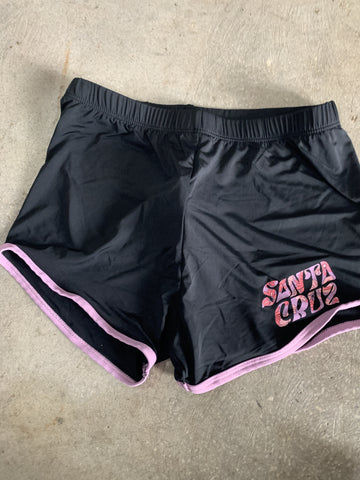 SANTA CRUZ Vibes Fill Swim Short - BLACK PURPLE