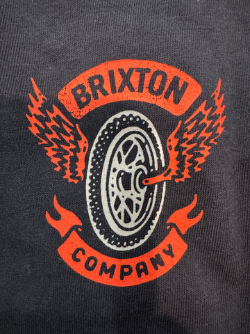 BRIXTON Payson Short Sleeve Tee - BLACK