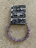 CLASSICS 77 6MM Bead Bracelet - AMETHYST