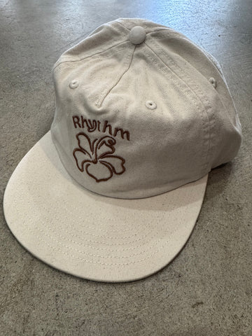 RHYTHM Kai Floral Cap - CREAM
