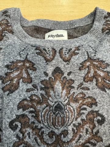 RHYTHM Demask Knit - HEATHER GREY