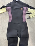BILLABONG Synergy Back Zip Steamer 3/2mm - GREY VIOLET