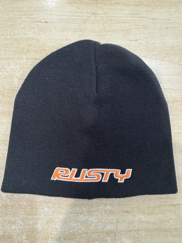 RUSTY Flip Daddy Reversible Beanie - BLACK