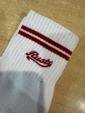 RUSTY Fancy Day Crew Sock 3-Pack - WHITE