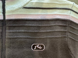 RUSTY Daddy GB Zip Through Knit - JAVA