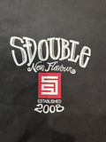 S-DOUBLE New Flavour Short Sleeve Tee - PIGMENT BLACK
