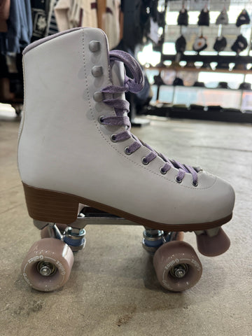 GALLAZ Roller Skates - WHITE/LILAC