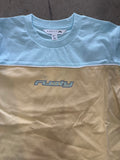 RUSTY Polar Girly 2Pop Oversized Tee - PALE BANANA