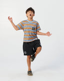 CRITICAL SLIDE Coggs Stripe Tee Boys - POWDER BLUE