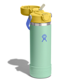 HYDRO FLASK Kids 18oz Wide Mouth Covered Cap And Boot - MERMAID GREEN
