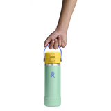 HYDRO FLASK Kids 18oz Wide Mouth Covered Cap And Boot - MERMAID GREEN