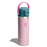 HYDRO FLASK Kids 18oz Wide Mouth Covered Cap And Boot - BLOSSOM PINK