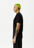 AFENDS Solar Flare Retro Fit Tee - BLACK