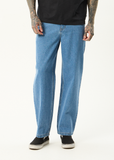 AFENDS Ninety Two's Denim Relaxed Fit Jean - WORN BLUE