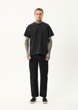 AFENDS Ninety Two's Denim Relaxed Fit Jean - WASHED BLACK